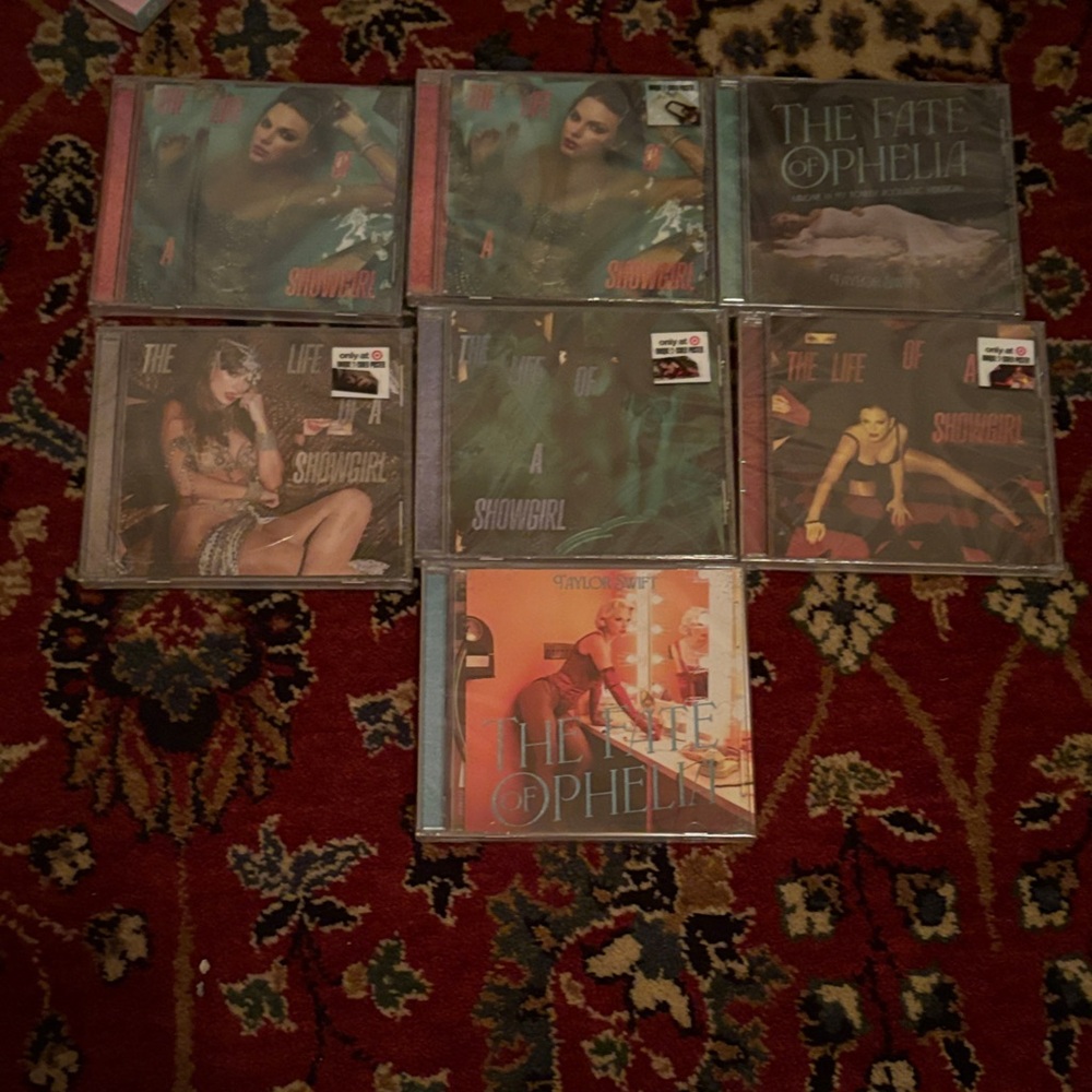 Taylor Swift Life of a Showgirl CD Collection